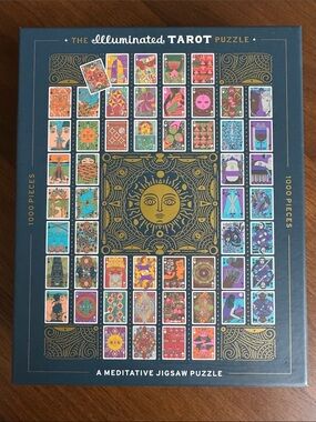 Opened The Illuminated Tarot Puzzle - perfect condition 1000 pc.